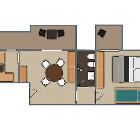 Apartamento Rainbow